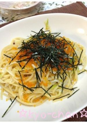 パスタ☆とびっことシラスのペペロンチーノ-レシピのメイン写真