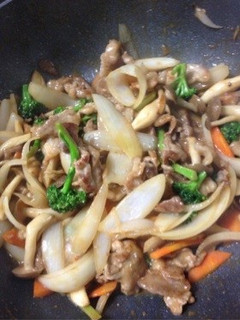 ごま味のぶたこま炒め-レシピのメイン写真