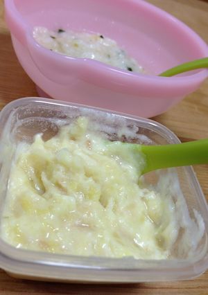 離乳食中期ツナとおいものヨーグルトサラダ-レシピのメイン写真