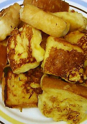 白ココア入り美味しいフレンチトースト♪-レシピのメイン写真