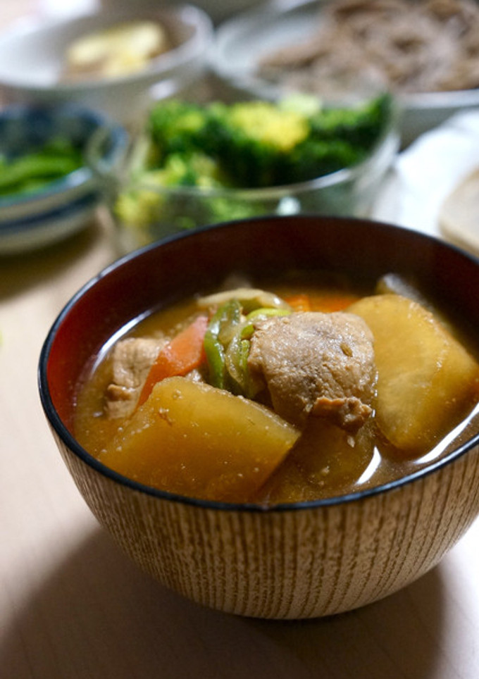 鮪切り落としと大根の味噌汁-レシピのメイン写真