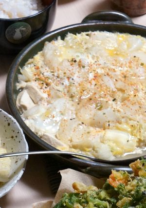 超簡単●白菜と豆腐の卵とじ-レシピのメイン写真