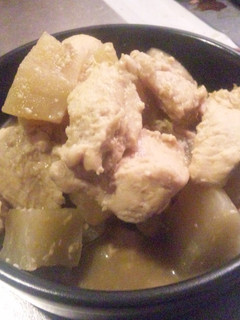 味噌風味の鶏肉と大根の煮物-レシピのメイン写真