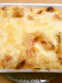 カボチャとソーセージのグラタン-レシピのメイン写真