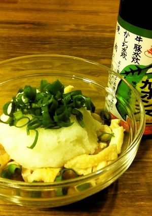 おつまみ。鶏皮おろしポン酢-レシピのメイン写真