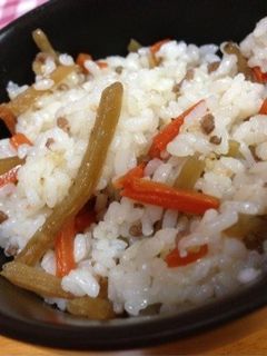 きんぴら☆リメイク☆混ぜごはん☆-レシピのメイン写真
