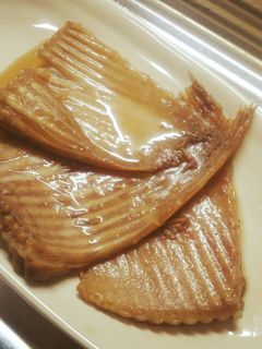 かすべの煮付け-レシピのメイン写真