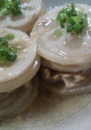 豚肉と蓮根と大根ミルフィーユ✿ダイエット-レシピのメイン写真