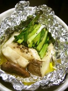 エリンギと小葱のホイル焼き-レシピのメイン写真