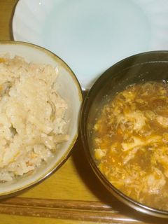 炊飯器で炊く!鶏ごぼうの炊き込みご飯-レシピのメイン写真
