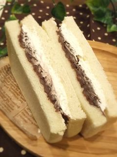 小倉生クリームサンド-レシピのメイン写真
