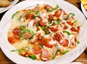 フライパンで超簡単！美味しい☆おもちピザ-レシピのメイン写真
