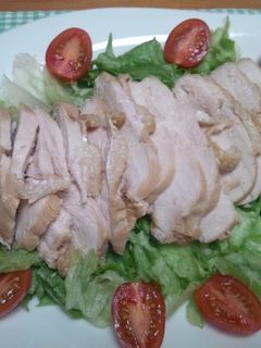 鶏むね肉やわらか煮 塩麹version-レシピのメイン写真