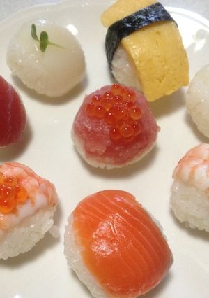 手まり寿司-レシピのメイン写真
