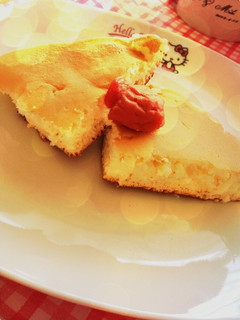 アカン飯⁈ホットケーキにアレを乗せて★-レシピのメイン写真