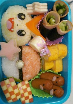 ポケモンビクティニ弁当-レシピのメイン写真