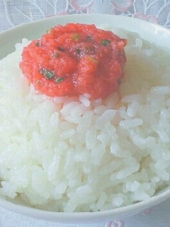 混ぜるだけ♪胡麻ネギ明太子-レシピのメイン写真