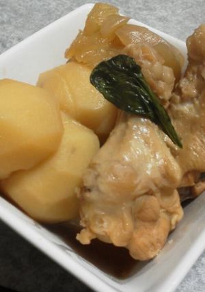 ☆鶏手羽元の肉じゃが☆-レシピのメイン写真