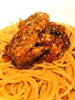 ☺簡単美味しい♪鯖の水煮缶の赤いパスタ☺-レシピのメイン写真