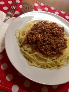 自慢‼の挽肉だけ♪ ミート パスタ♡-レシピのメイン写真