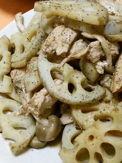 醤油麹鶏とレンコンのバルサミコ炒め-レシピのメイン写真