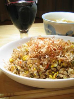 高菜漬とはりはり漬の炒飯-レシピのメイン写真