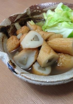 春キャベツとゴボウ天のさっと煮-レシピのメイン写真