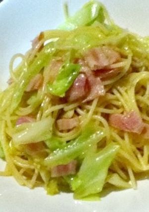 キャベツとベーコンのマキシマムスパゲティ-レシピのメイン写真