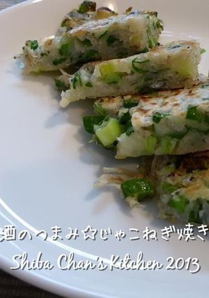 お酒のつまみ☆じゃこねぎ焼き☆-レシピのメイン写真