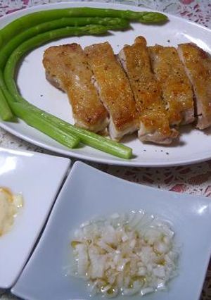 モモ肉と辛マヨソース-レシピのメイン写真