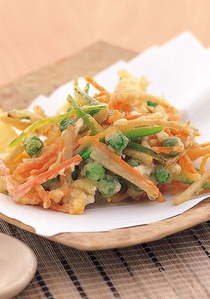 春野菜のかき揚げ-レシピのメイン写真