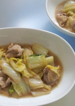 超簡単☆鶏肉と白菜のすき煮-レシピのメイン写真