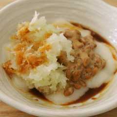 รูปของ 大根納豆もち