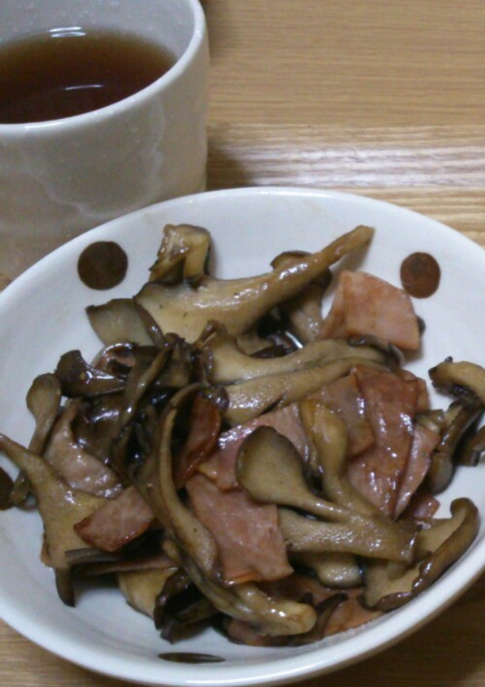 舞茸のバター醤油炒め-レシピのメイン写真