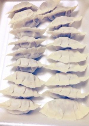 ジューシーふっくら餃子♡-レシピのメイン写真