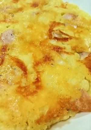 魚肉ソーセージとチーズのもちもちピザ風!-レシピのメイン写真