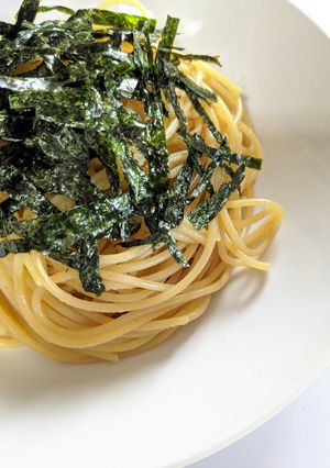 超簡単！具なしでも美味しい海苔パスタ♪-レシピのメイン写真