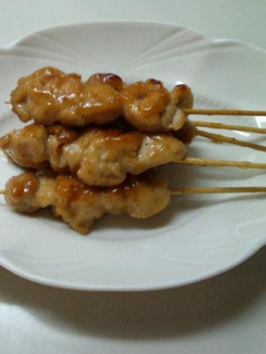 ささみで焼き鳥(タレ)-レシピのメイン写真