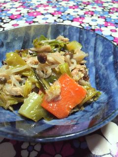ツナの野菜炒め-レシピのメイン写真