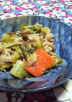 ツナの野菜炒め-レシピのメイン写真