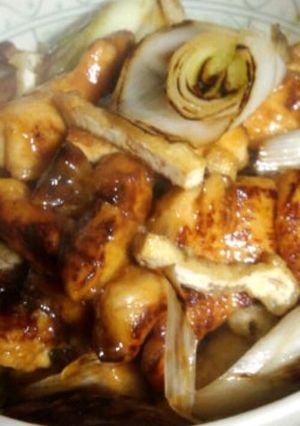 ふっくら鶏ムネと長ネギの照り焼き風-レシピのメイン写真