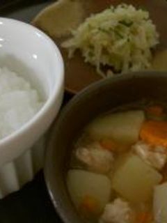 ささ身団子肉じゃが-レシピのメイン写真