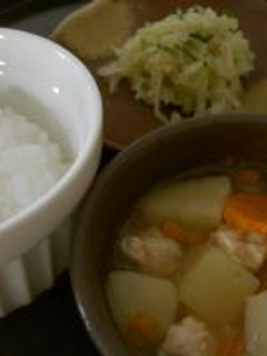 ささ身団子肉じゃが-レシピのメイン写真