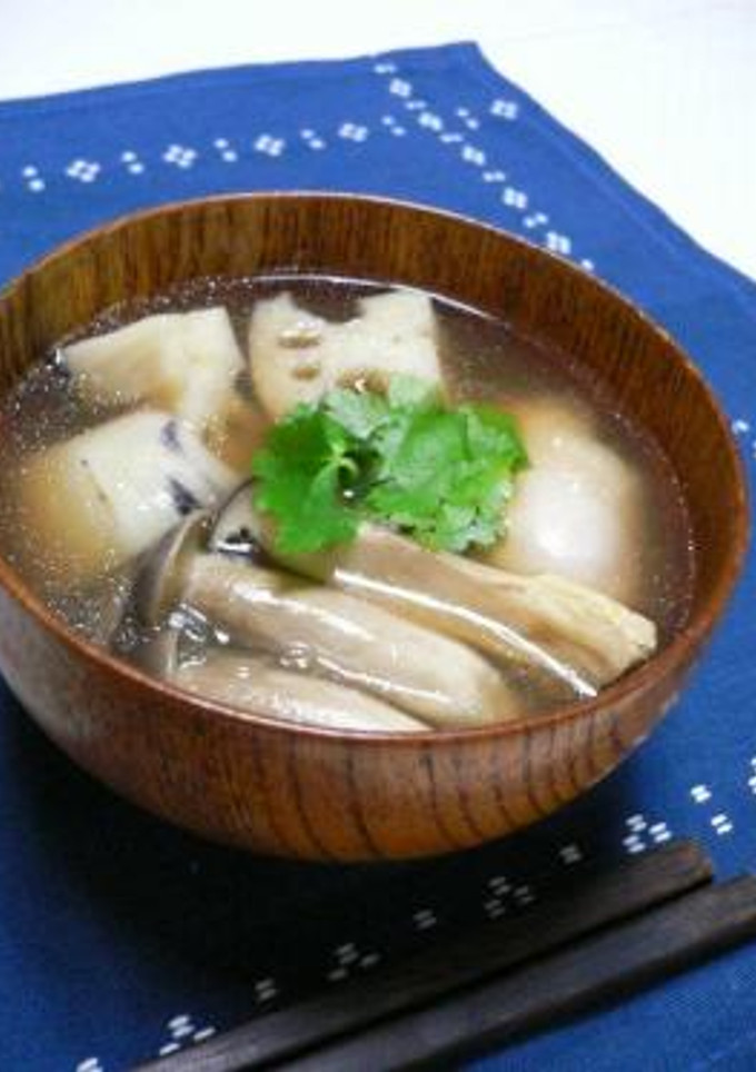 しめじと鶏肉のあったか和風スープ-レシピのメイン写真