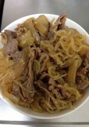 家庭の味付け牛丼-レシピのメイン写真