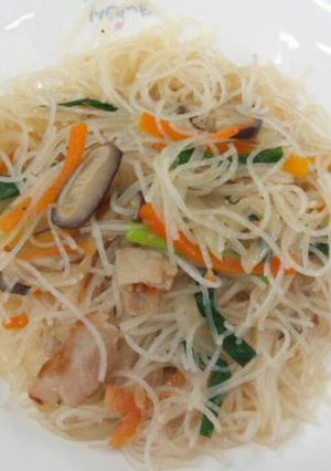 こうやって作るのね！焼きビーフン♥-レシピのメイン写真