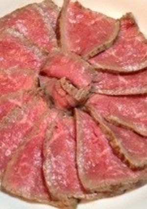 簡単☆母直伝ローストビーフ⁈牛タタキ♪-レシピのメイン写真