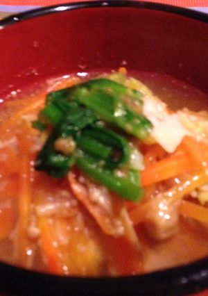 なめたけ人参あんかけ豆腐-レシピのメイン写真
