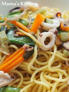 いか焼きそば-レシピのメイン写真
