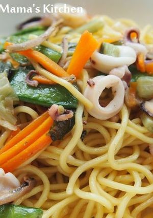 いか焼きそば-レシピのメイン写真